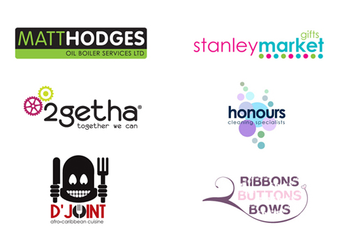 various logos designed by CFL